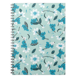 Caderno Espiral Playful Koala Pattern Cute Animal e Nature Art
