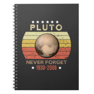 Caderno Espiral Plutão Nunca Esquece 1930-2006