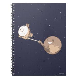 Caderno Espiral Pluto Selfie