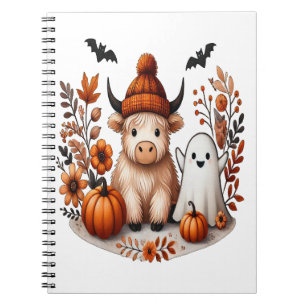 Caderno Espiral Png Fantasma Da Vaca Do Planalto, Autumn Png