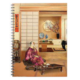 Caderno Espiral Pó De Arroz Silky