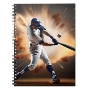 Caderno Espiral Pó E Glória: Baseball Na Corrida Doméstica