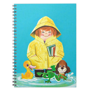 Caderno Espiral Poças do divertimento