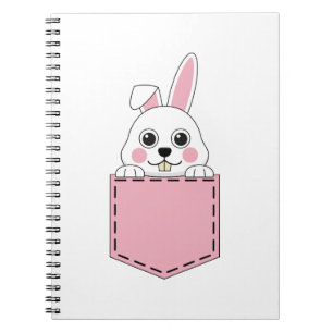 Caderno Espiral Pocket Pet Bunny