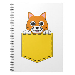 Caderno Espiral Pocket Pet Cat
