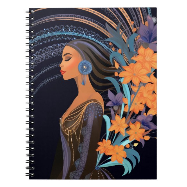 CADERNO ESPIRAL PODER DA BELEZA #5 (Frente)