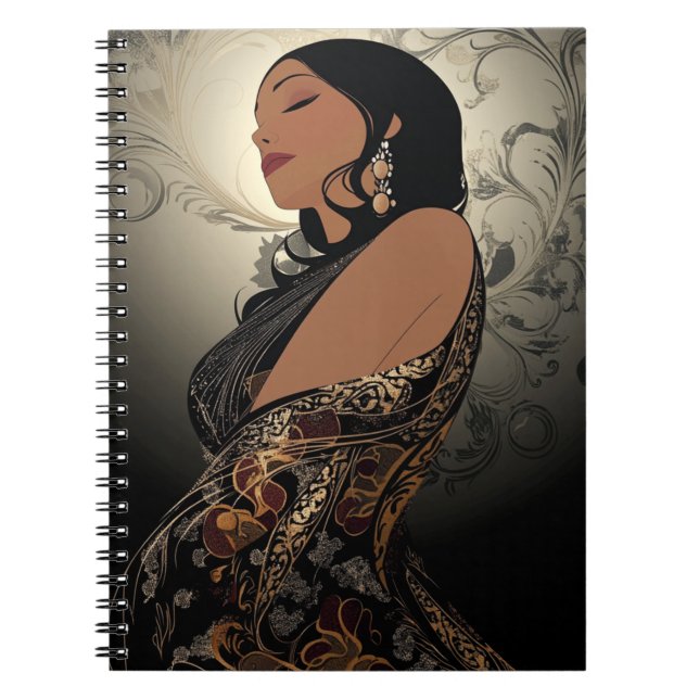 CADERNO ESPIRAL PODER DA BELEZA #8 (Frente)