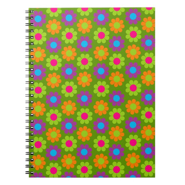 Caderno Espiral Poder das Flores (Frente)