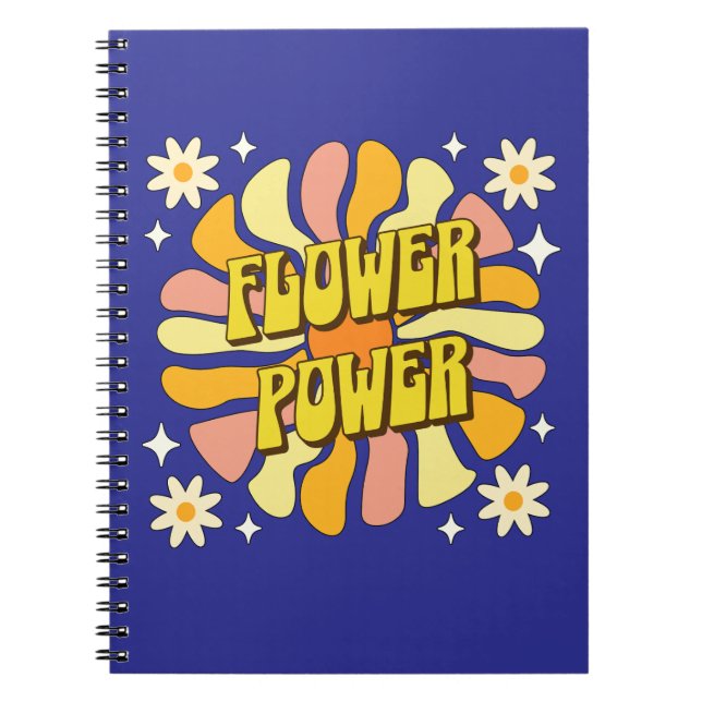 Caderno Espiral Poder das Flores (Frente)