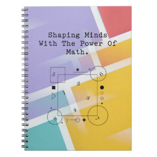 Caderno Espiral Poder de Matemática Formando Mentes Educação Ins