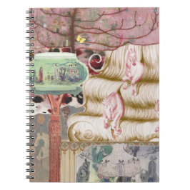Caderno Espiral Poetcore Collage Notebook