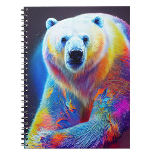 Caderno Espiral Polar Bear Animal Discovery Natureza