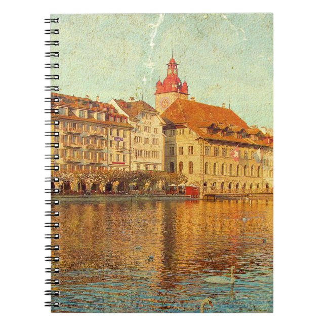 Caderno Espiral Polaroides da Luzerna (Frente)
