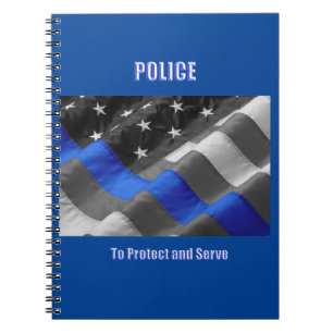 Caderno Espiral Polícia
