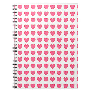 Caderno Espiral Polka Hearts