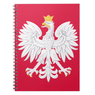 Caderno Espiral Polônia emblema