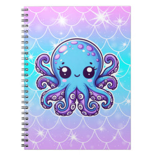 Caderno Espiral Polvo azul-claro