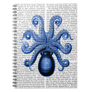 Caderno Espiral Polvo Azul Vintage 1 Inferior