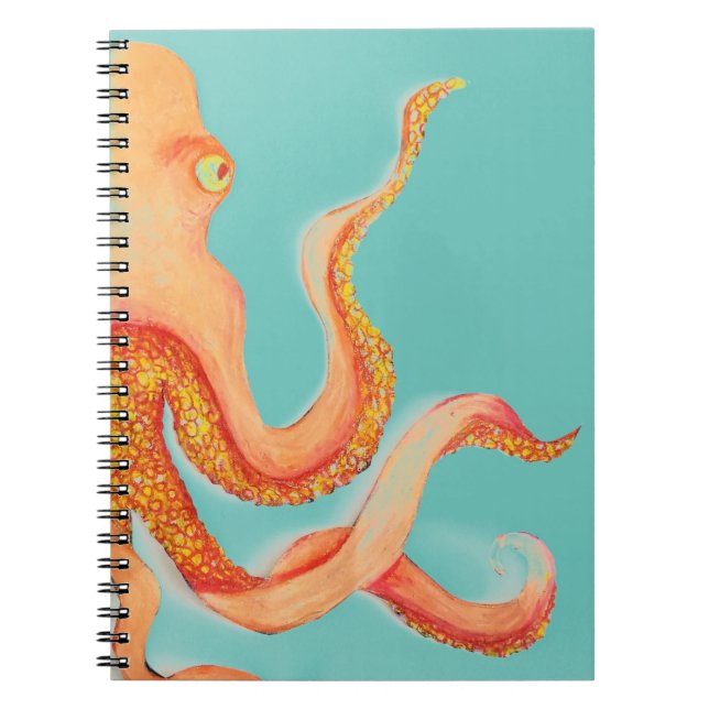 Caderno Espiral polvo laranja (Frente)