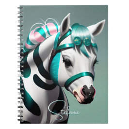 Caderno Espiral Pôneo Espiritual 3d, bonito 7