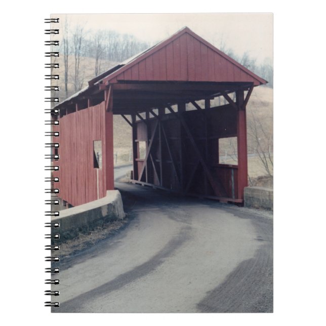 Caderno Espiral Ponte coberta (Frente)