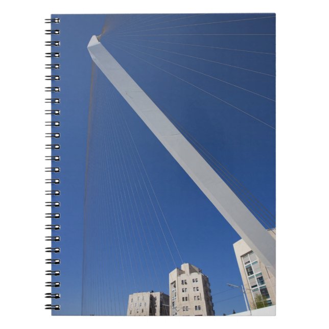 Caderno Espiral Ponte das Cordas de Jerusalém (Frente)