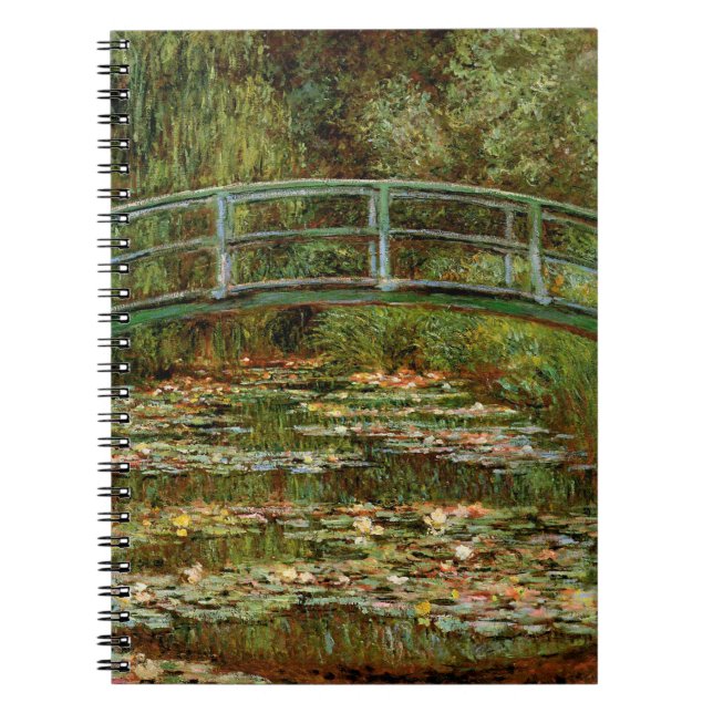Caderno Espiral Ponte Japonesa Francesa Monet Giverney (Frente)