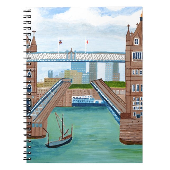 Caderno Espiral Ponte Londres (Frente)