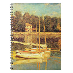 Caderno Espiral Ponte no Argenteuil Claude Monet