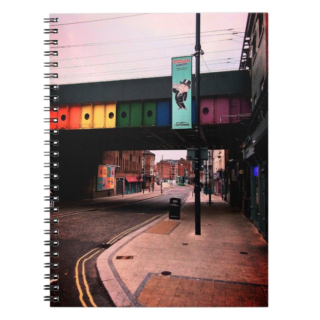 Caderno Espiral Ponte stripey (Frente)