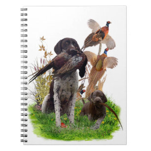 Caderno Espiral Ponteiro alemão Shorthired
