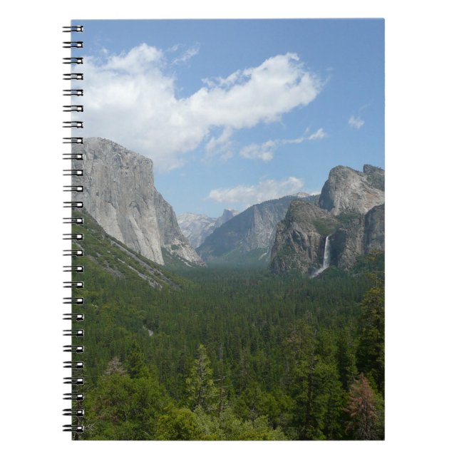 Caderno Espiral Ponto de Inspiração no Parque Nacional de Yosemite (Frente)