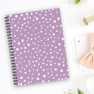 Caderno Espiral Pontos Dalmáticos Lilac, Pontos Dalmáticos, pontos