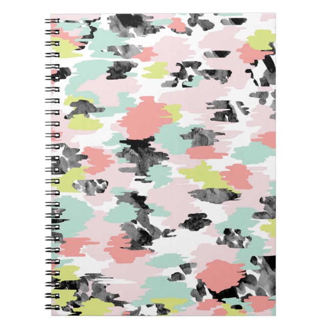 Caderno Espiral Pontos de impressão/notebook fotográfico (Frente)