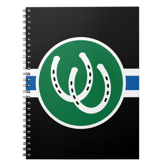 Caderno Espiral Pony Pride Flag (Frente)