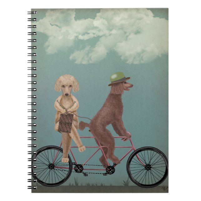 Caderno Espiral Poodle Tandem (Frente)