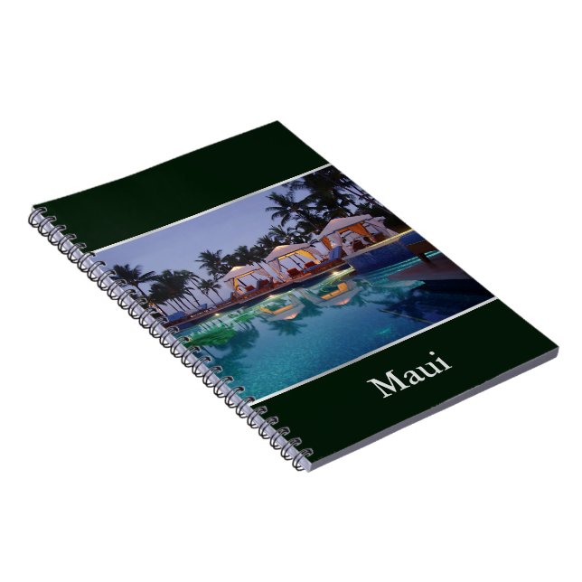 Caderno Espiral Poolside no Dawn (Lado Direito)