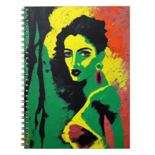 Caderno Espiral Pop Art Female