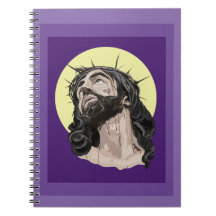 Pop Art Jesus Christ Spiral Notebook - Libreta Cri