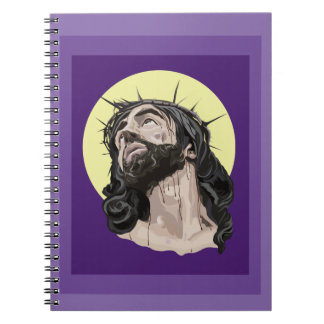 Caderno Espiral Pop Art Jesus Christ Spiral Notebook - Libreta Cri