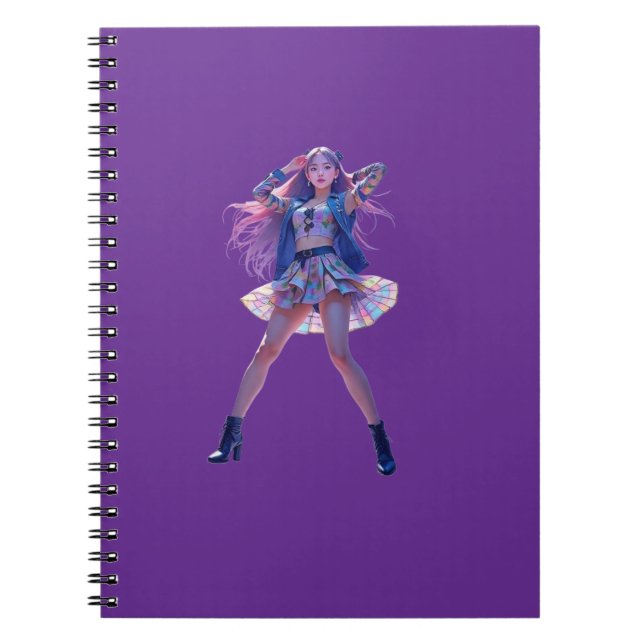 CADERNO ESPIRAL POP K (Frente)