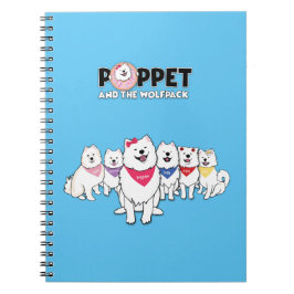 Caderno Espiral Poppet e a gangue