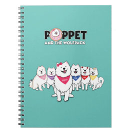 Caderno Espiral Poppet e a gangue