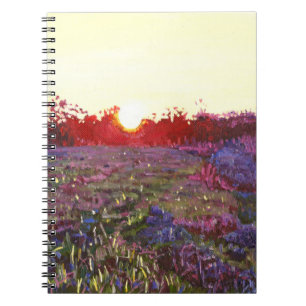 Caderno Espiral Por do sol 2012 de Farley