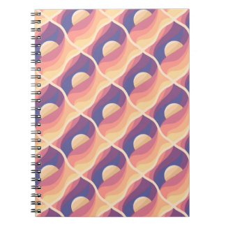 Caderno Espiral Pôr do Sol Boho