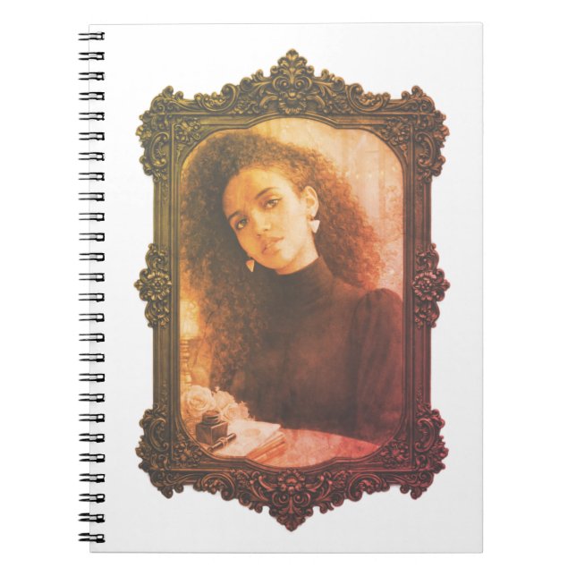 Caderno Espiral Porcelain Beauty Notebook for Girls & Teens | Eleg (Frente)