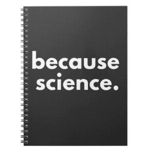 Caderno Espiral Porque ciência