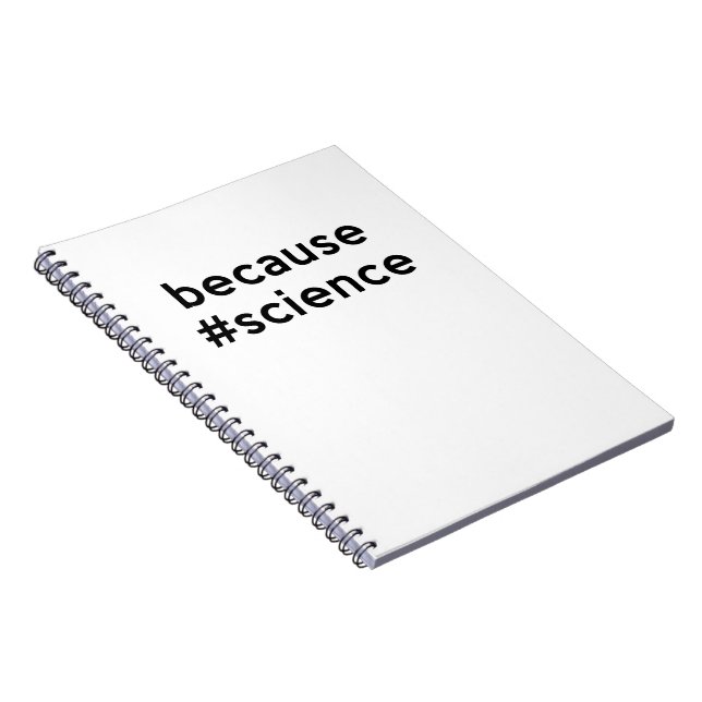 Caderno Espiral Porque ciência (Lado Direito)