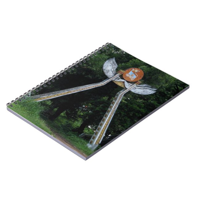 Caderno Espiral Porta do Laos (Left Side)