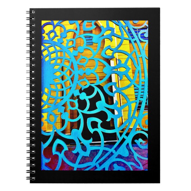 Caderno Espiral Porta inacabada (Frente)